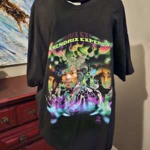 Hanes Black Hendrix Experience Tee